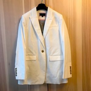 NWT J. Crew Parke Blazer White Corduroy size 6